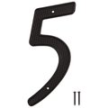 Prosource House Number 5 Black 4In N-015-PS